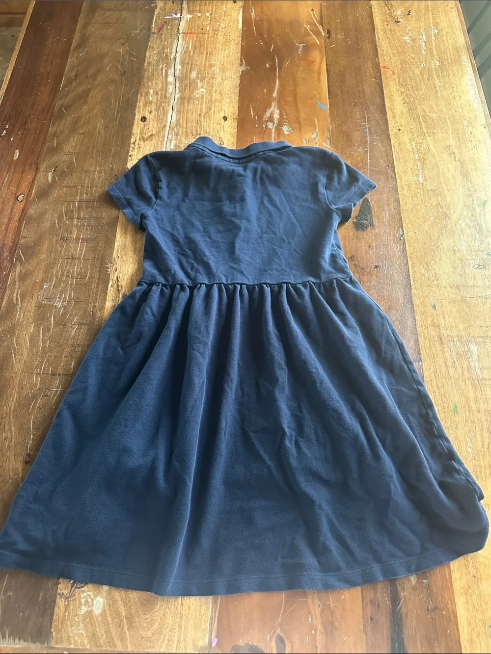 Old Navy Girls Navy Dress, Shirt, Skirt & Vest Set